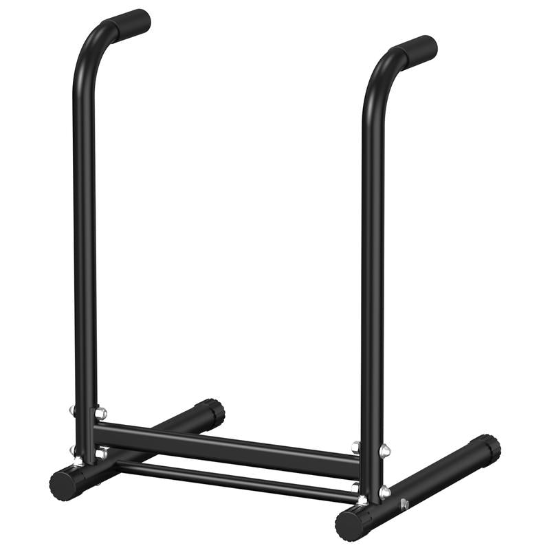 Relife Sports Dip Station Functional Heavy Duty Dip Stands Fitness Workout Dip Bar Station Stabilizer Parallette Push up Stand